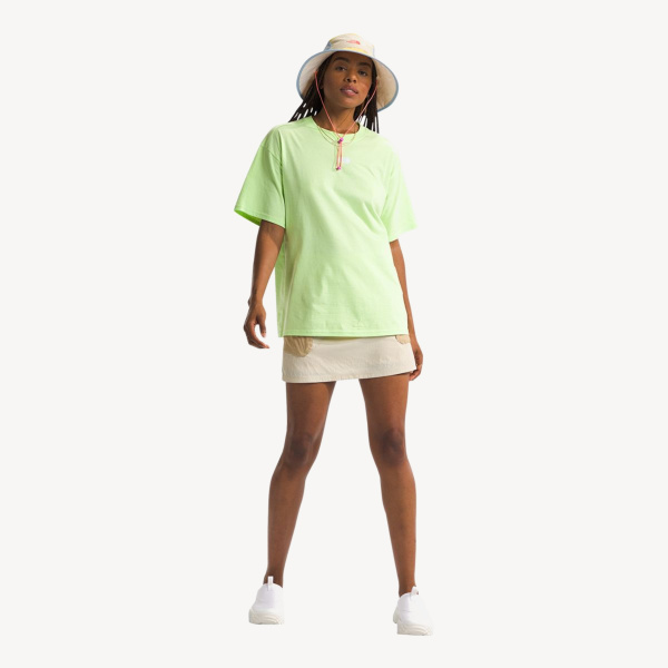 Футболка TNF W S/S Evolution Oversized Tee (Женский; S; AstroLime)